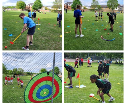 Y3/4 TRI-GOLF COMPETITION - won by Brookfield and All Saints Carshalton