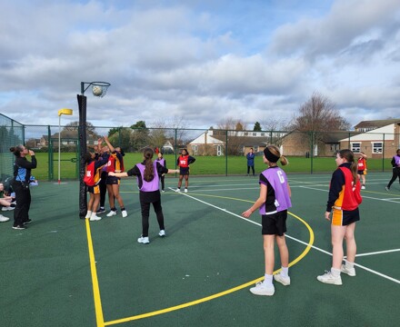 LYG Y7 Netball competition @WHSG