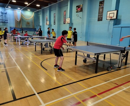 Secondary Table Tennis competition