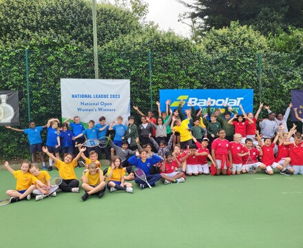 Y5 Tennis Festival @STSC group