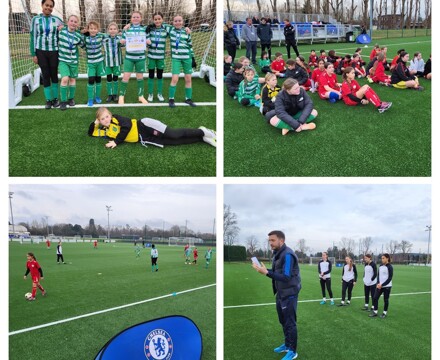 Y6 GIRLS FINALS @CHELSEA GROUNDS COBHAM